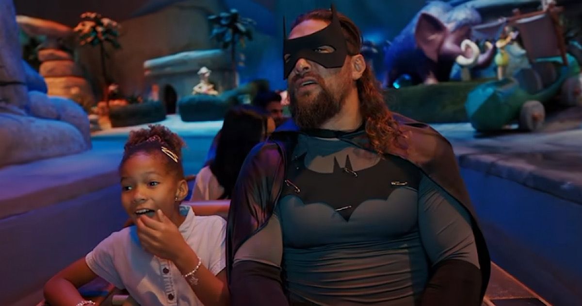 Jason Momoa Becomes Batman for a Day, But Is He Any Good At It?