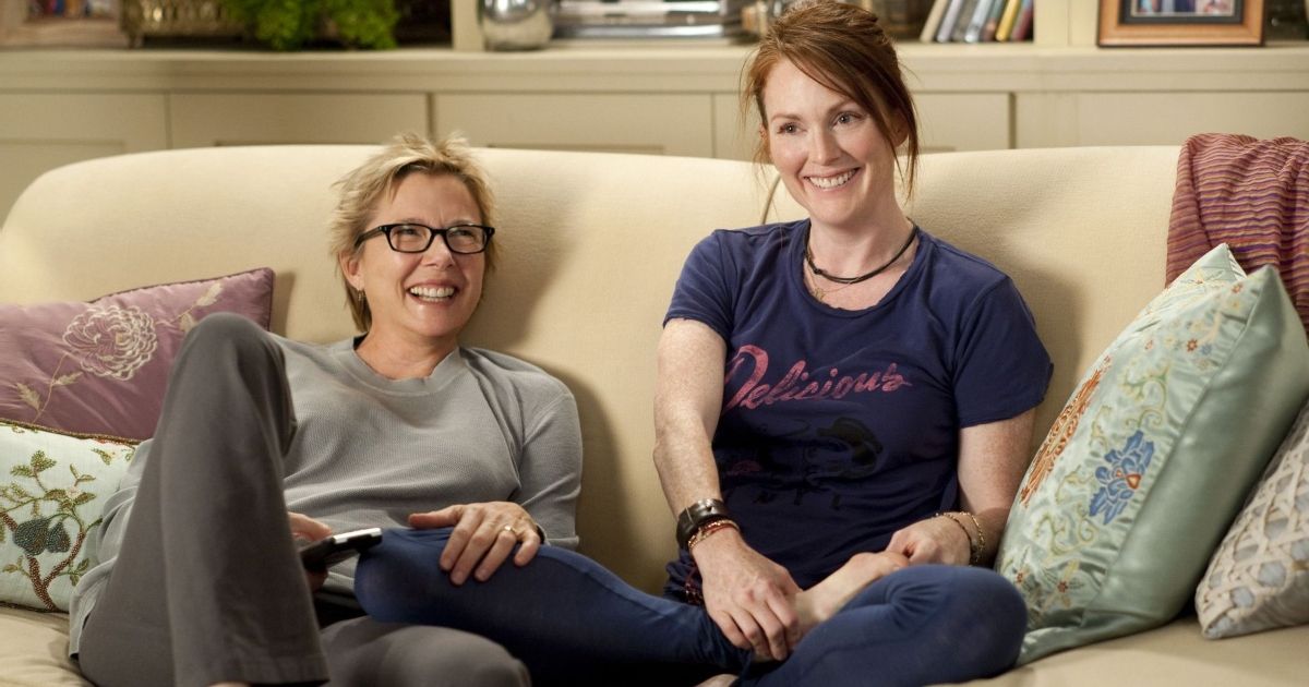 Julianne Moore and Annette Bening in The Kids Are All Right