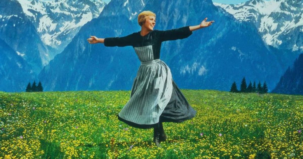 Julie Andrews as Marie in The Sound of Music
