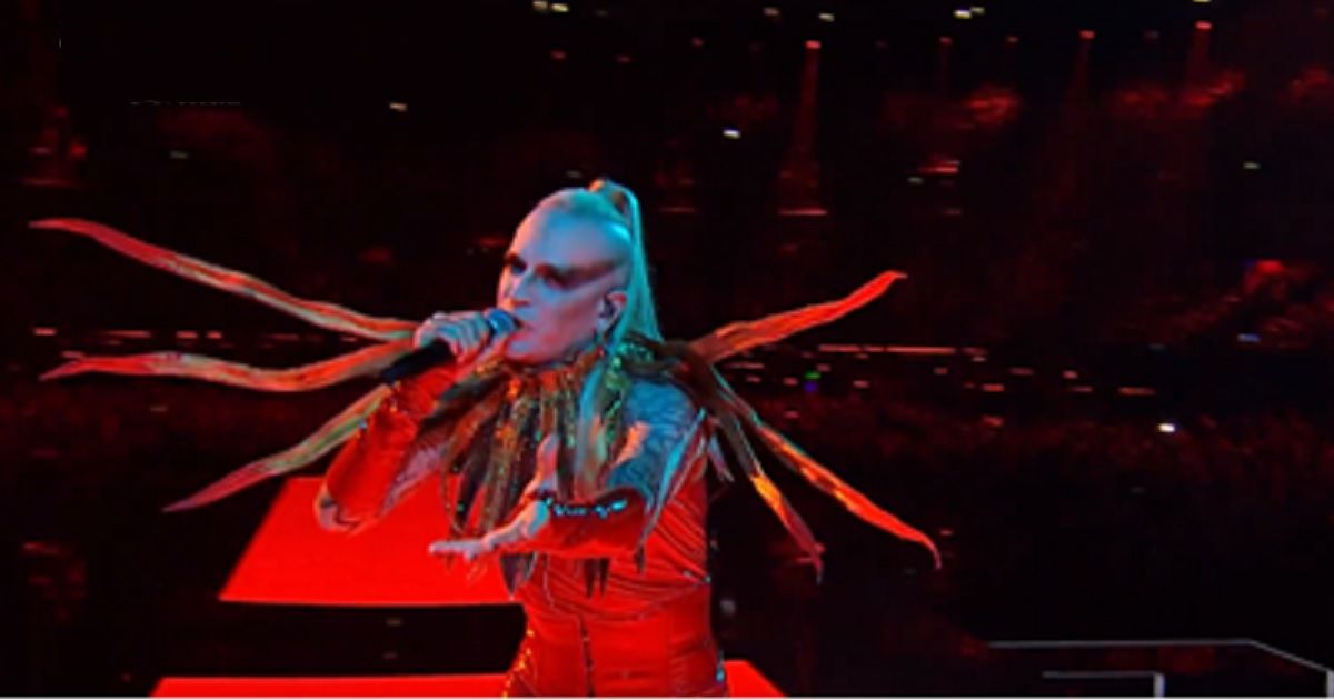 Lord of the Lost performing at Eurovision 2023