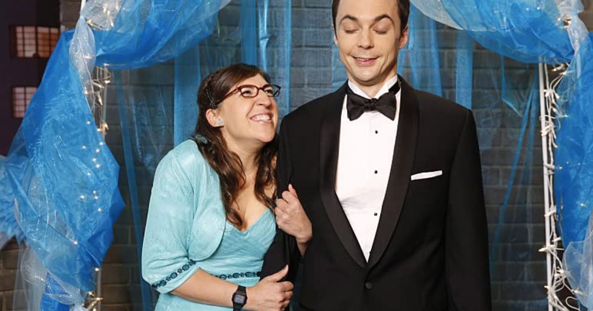 Mayim Bialik and Jim Parsons on The Big Bang Theory