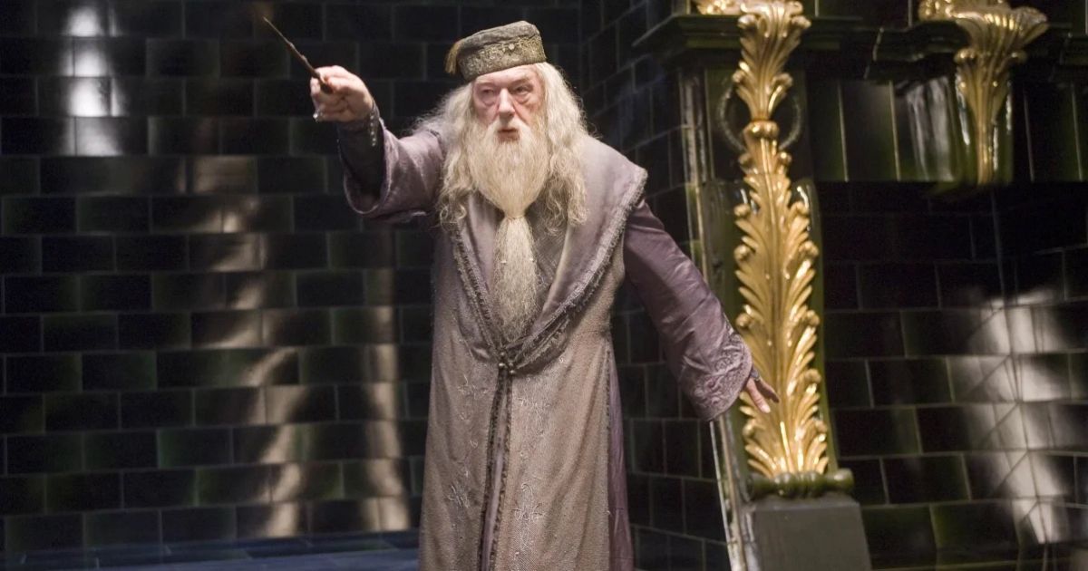 Michael Gambon as Albus Dumbledore