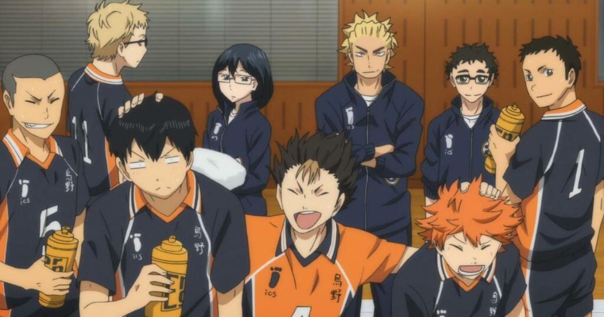 The Volleyball Team from Haikyuu!!