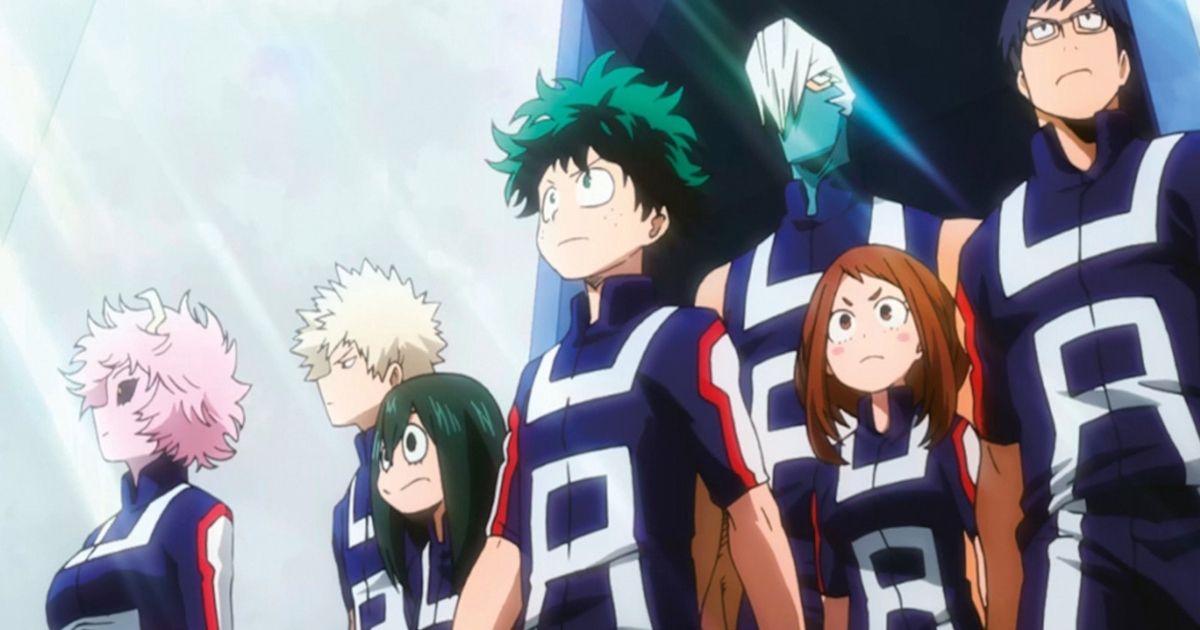 Students of U.A. High School from My Hero Academia