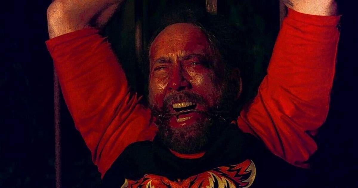 Nicolas Cage tied up Mandy 