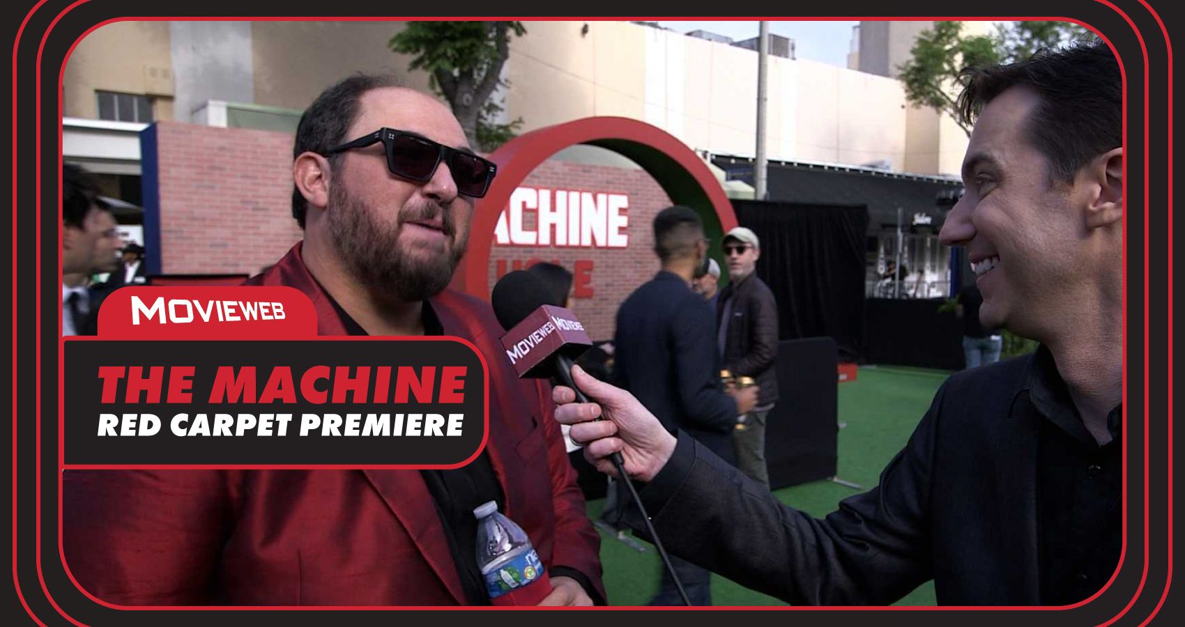 Exclusive: Boozing and Flirting on the Red Carpet for The Machine Premiere