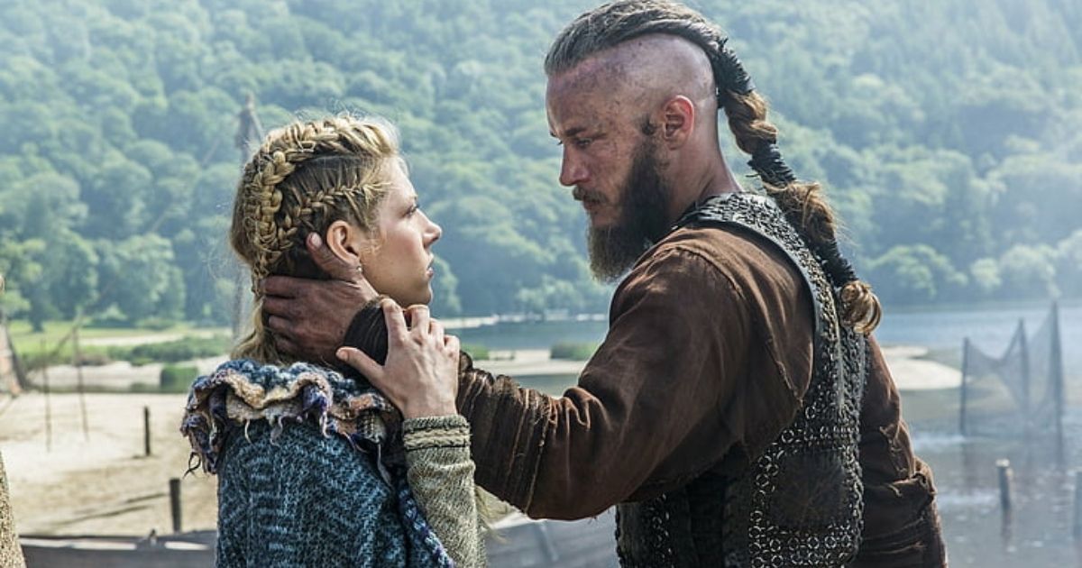 Ragnar e Lagertha em Vikings