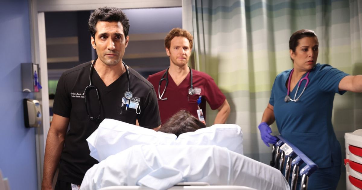 Rains and Gehlfuss in Chicago Med