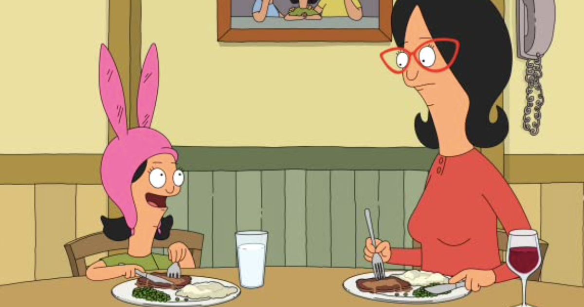 Kristen Schaal & John Roberts in Bob's Burgers