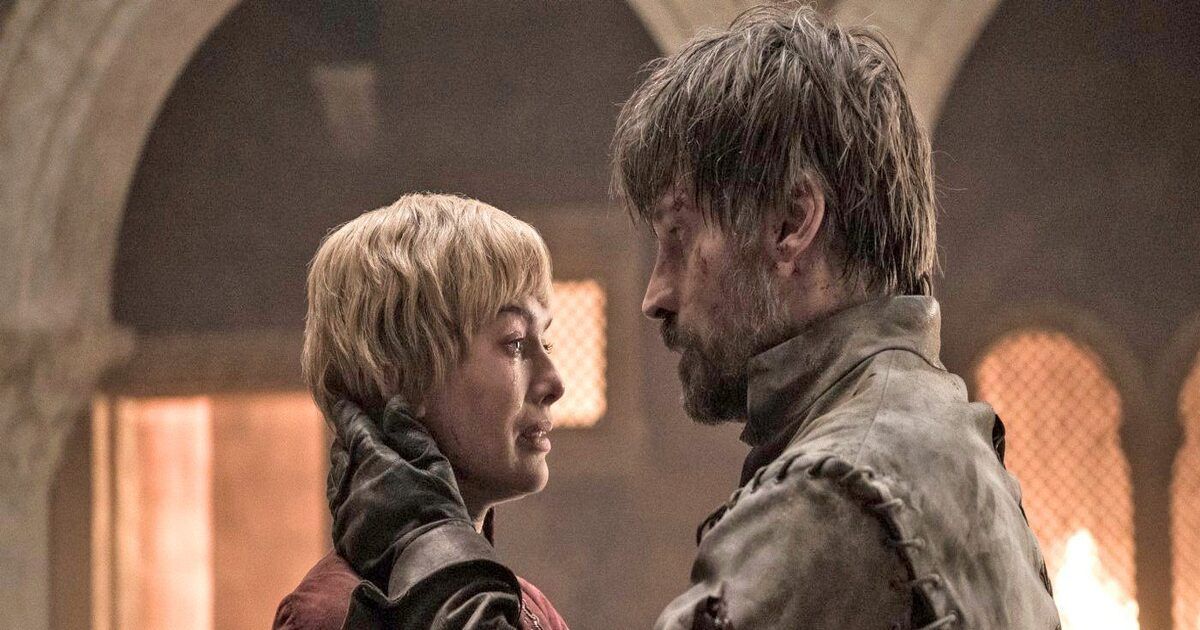 Jamie and Cersei Lannister during their final moments. 