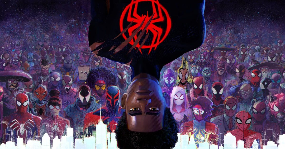 Spider-Man poster via Spider-Verse