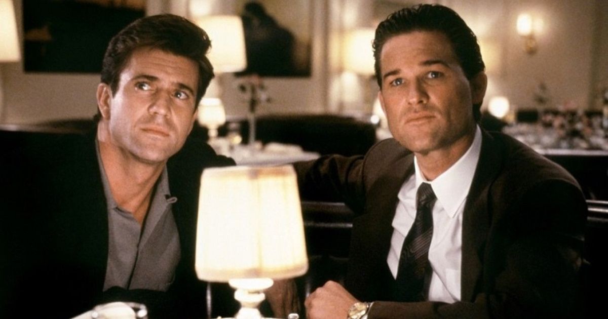 Mel Gibson and Kurt Russell in Tequila Sunrise