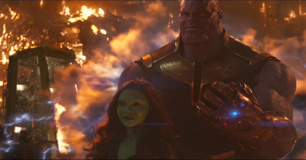 Thanos e Gamora vingam a guerra infinita