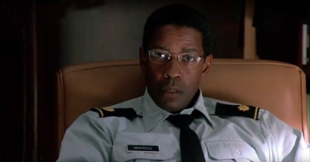 Denzel Washington in The Manchurian Candidate 