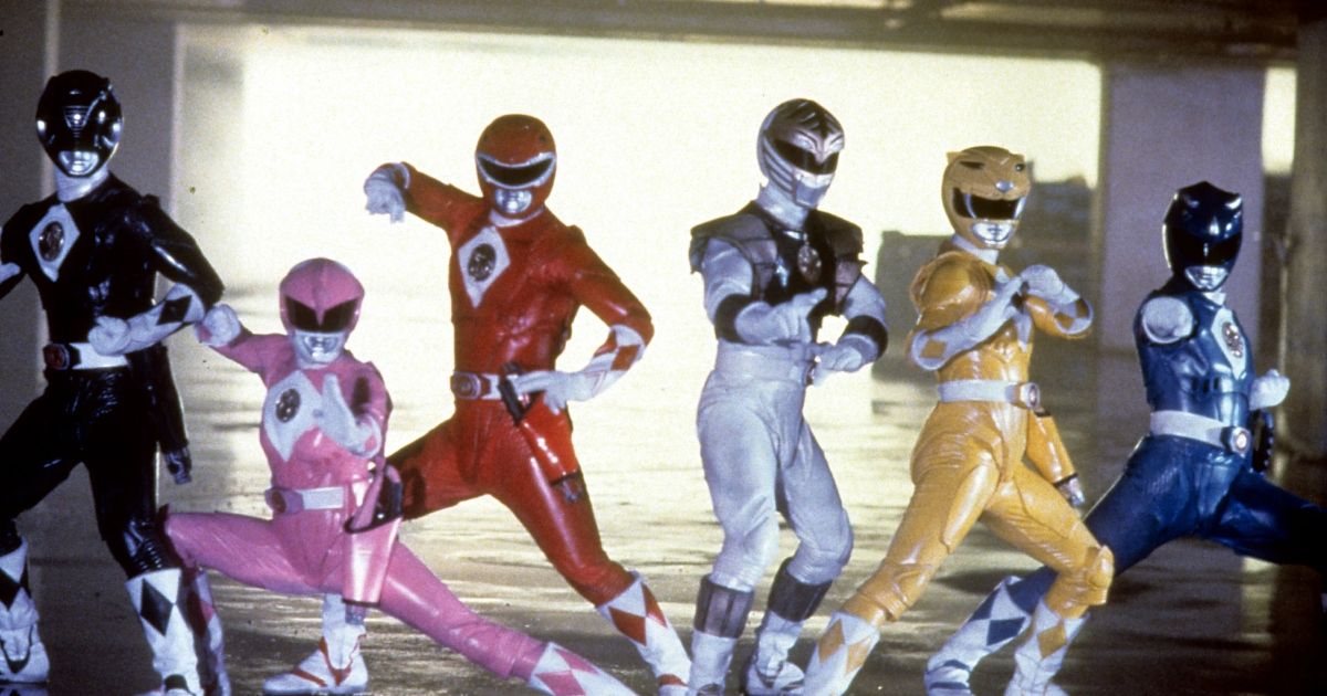 The Original Power Rangers Team