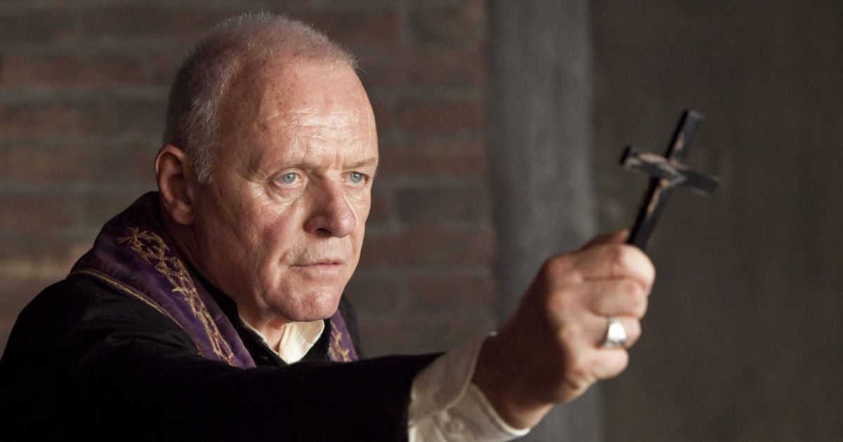 Anthony Hopkins in The Rite