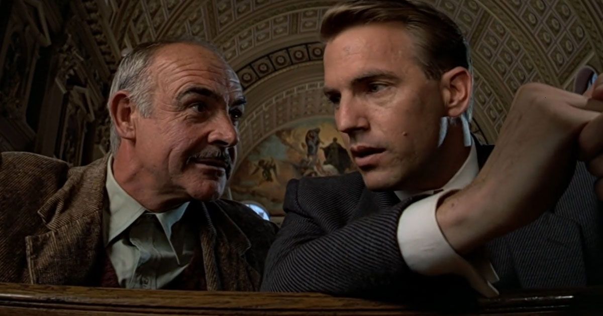 Sean Connery and Kevin Costner in The Untouchables