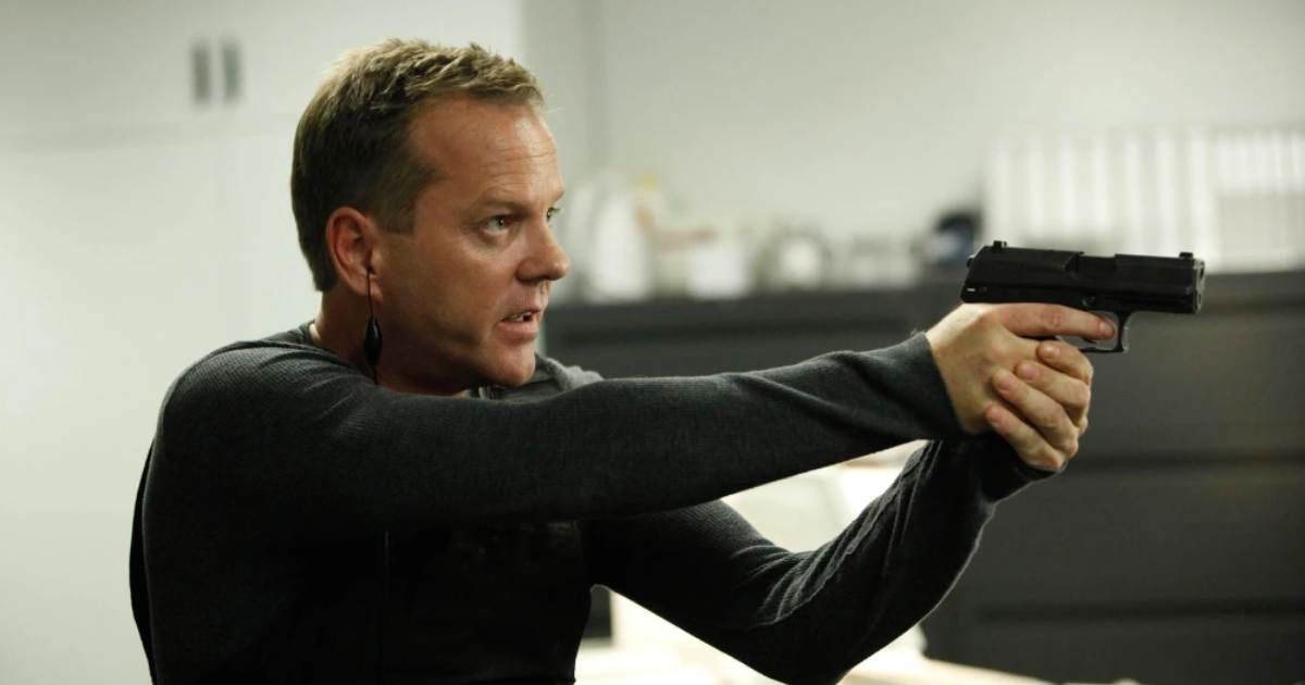 Jack Bauer em cena de 24 Horas