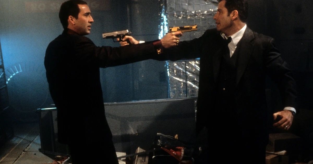 Nicolas Cage and John Travolta in Face/Off