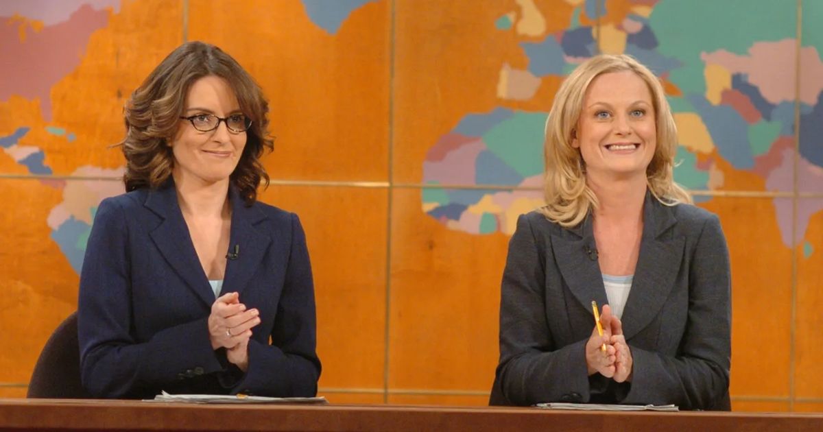 Amy Poehler and Tina Fey in Saturday Night Live