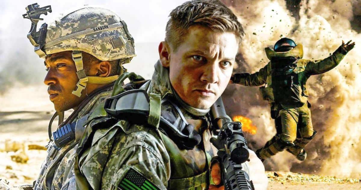 Anthony Mackie and Jeremy Renner in The Hurt Locker