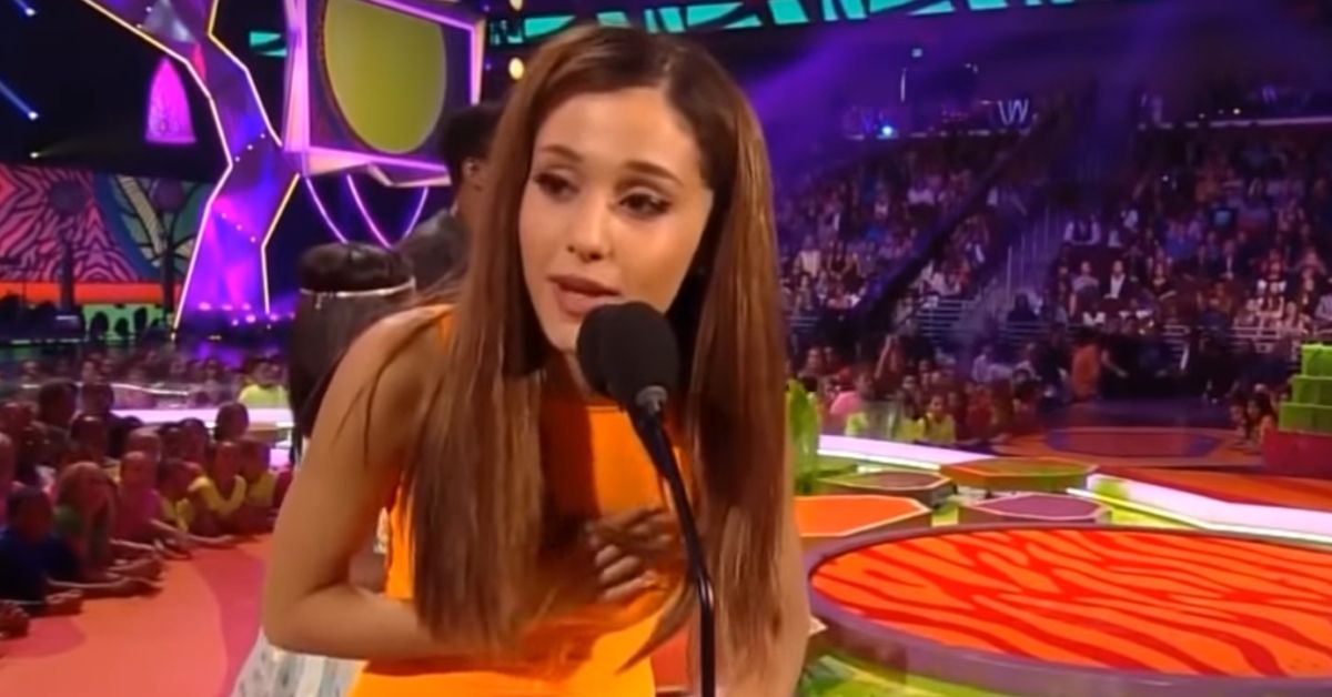 Ariana Grande at the 2014 Kids Choice Awards