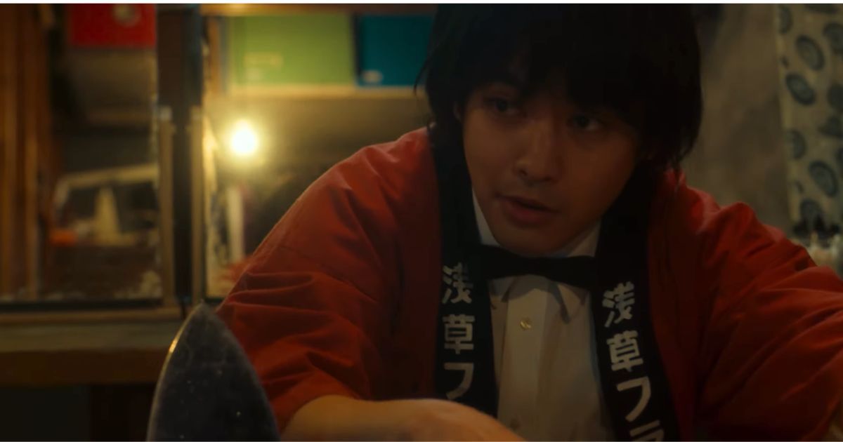 Still from the movie trailer Asakusa Kid (2021)