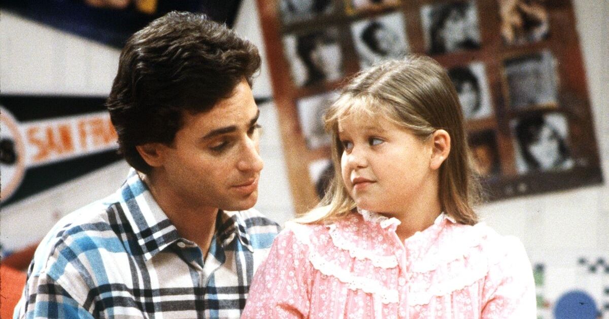 Bob Saget and Candace Cameron Bure in Full House