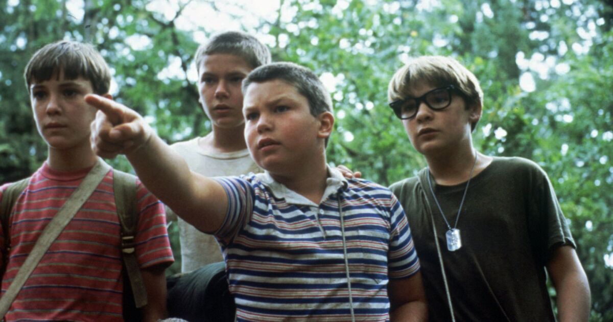 The cast of Stand By Me 