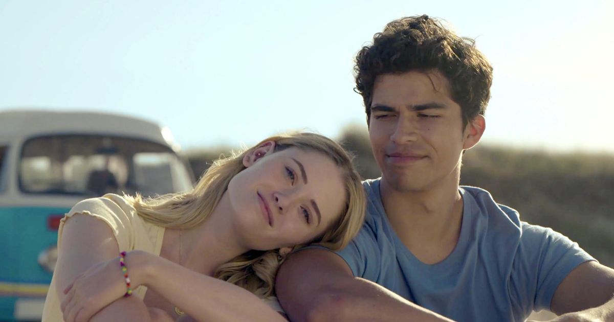 Virginia Gardner and Alex Aiono in See You On Venus
