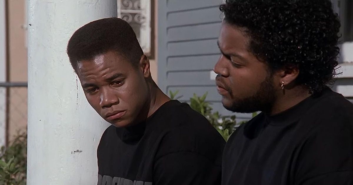 Cuba Gooding Jr. and Ice Cube in Boyz n the Hood