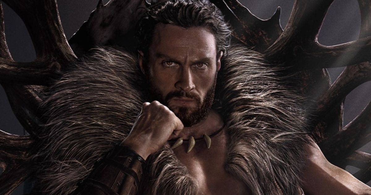 Aaron Taylor-Johnson como Kraven, o Caçador