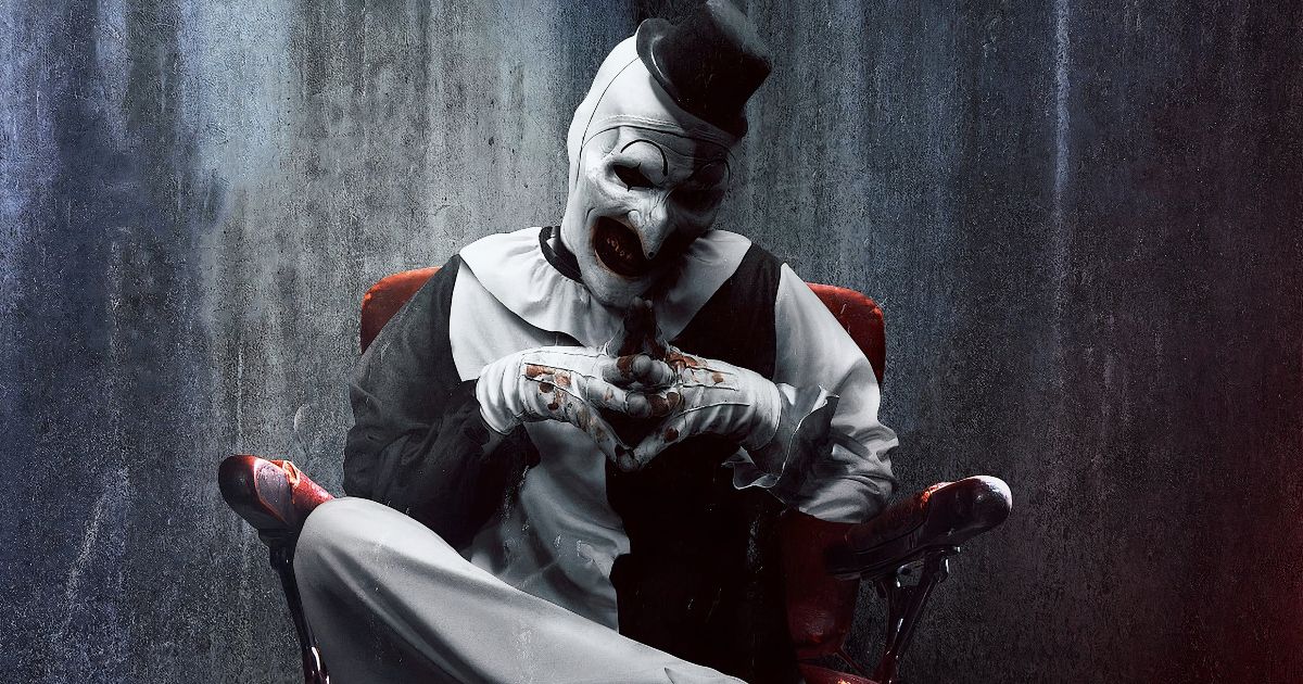 David Howard Thornton as Art the Clown in Terrifier (2016)