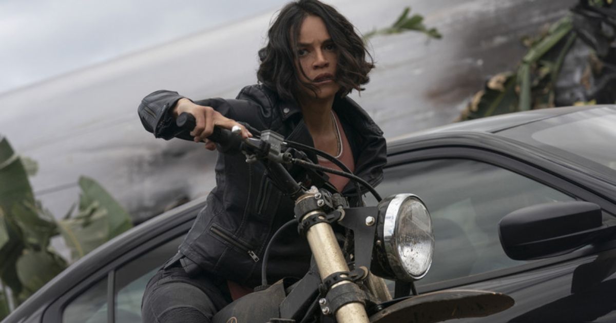 Michelle Rodriguez in Fast and Furious 
