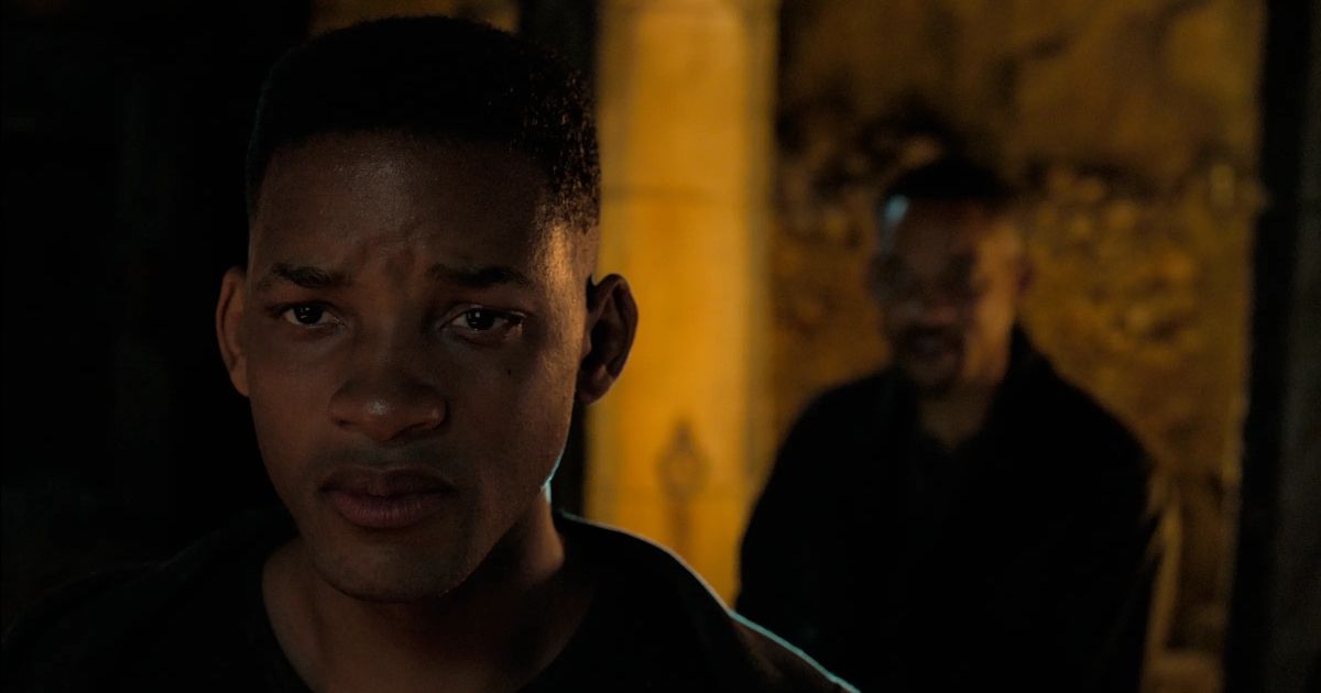 Young Will Smith and old Will Smith in the Ang Lee film Gemini Man
