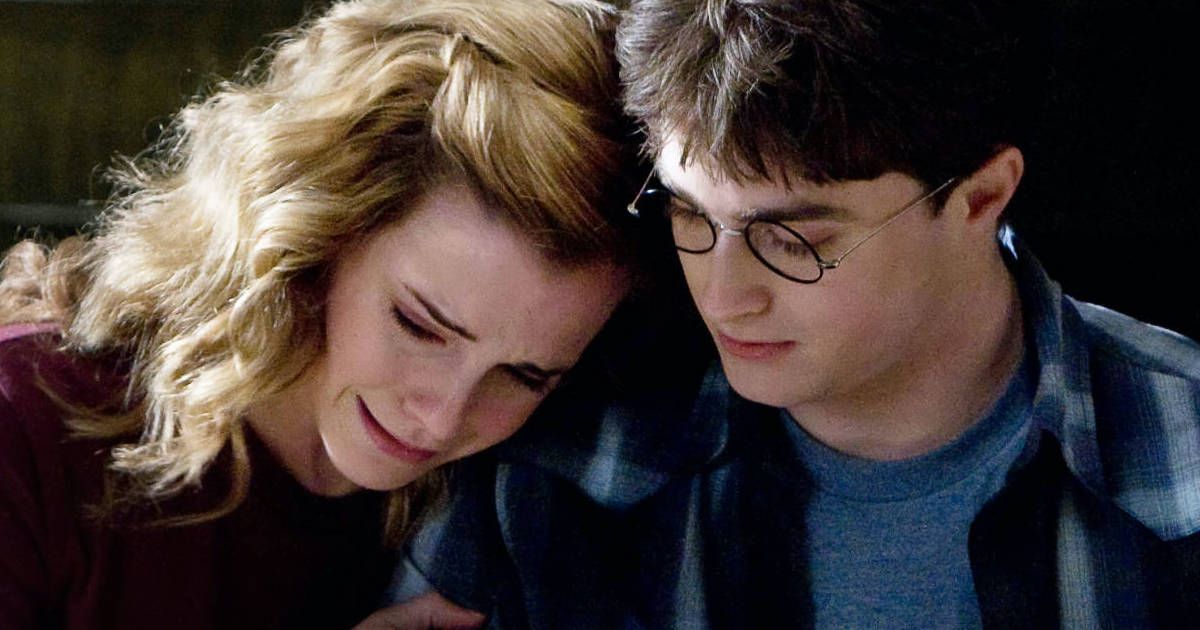Harry Potter and the Half-Blood Prince Hermione and Harry