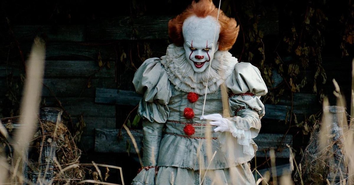 Bill Skarsgård como Pennywise em It, Capítulo Um