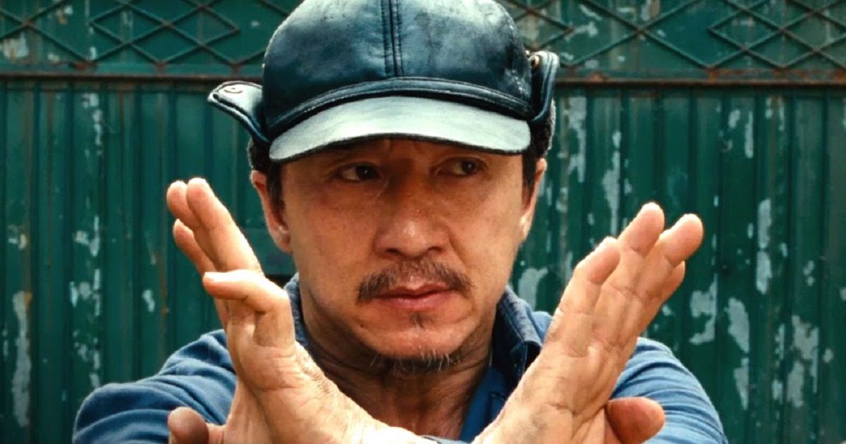 Jackie Chan in The Karate Kid