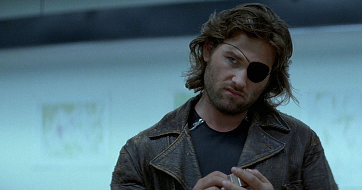 Kurt Russell as Snake Plissken in Escape from New York