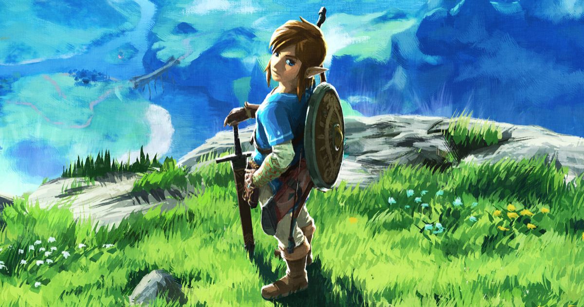 Link in The Legend of Zelda Breath of the Wild