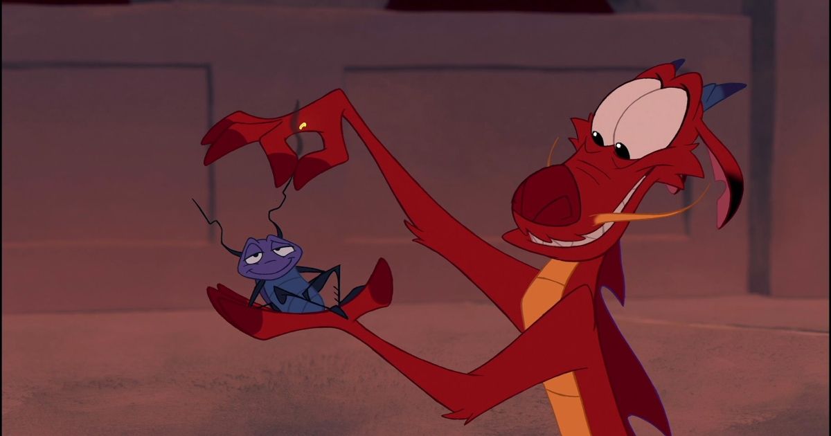 Mushu and Cri-Kee Disney Duo