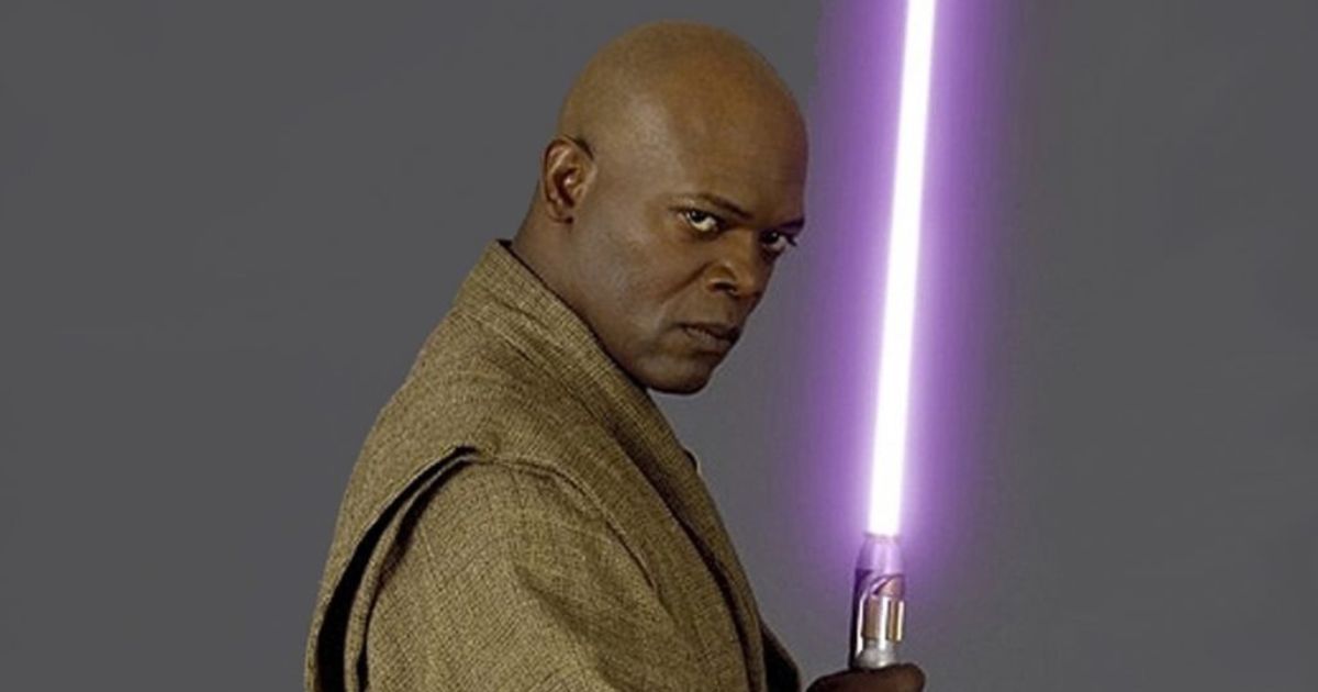 Samuel L. Jackson as Mace Windu in Star Wars: Episode III - Revenge of the Sith