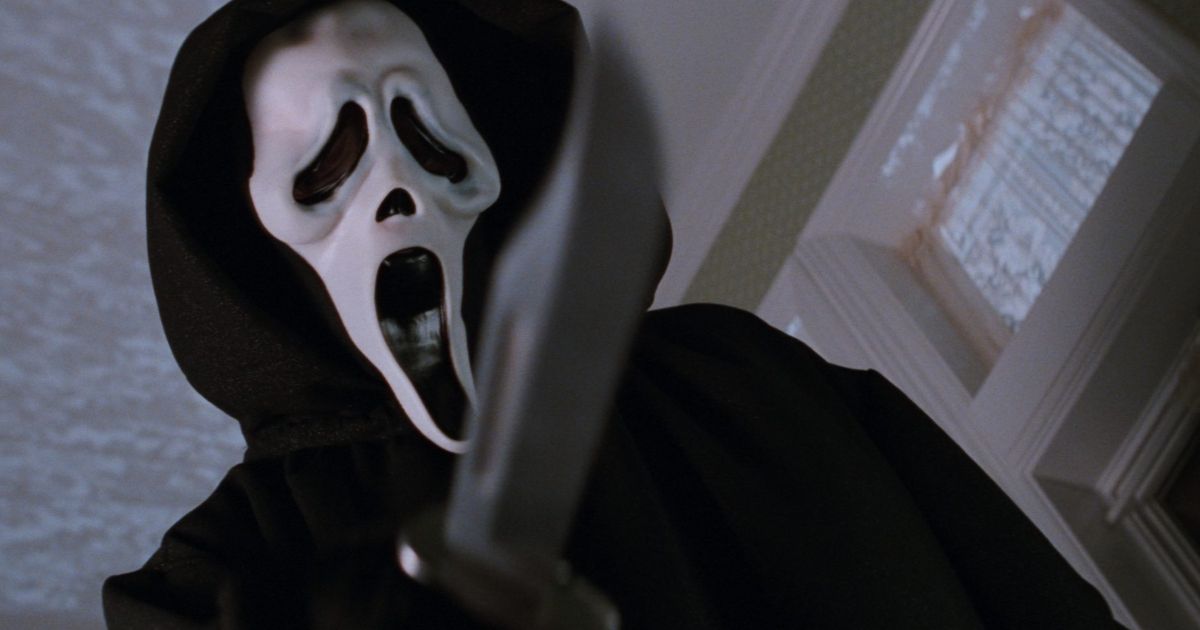Ghostface in 1996 Scream movie