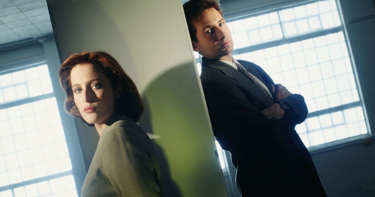 Scully and Mulder from The X-Files