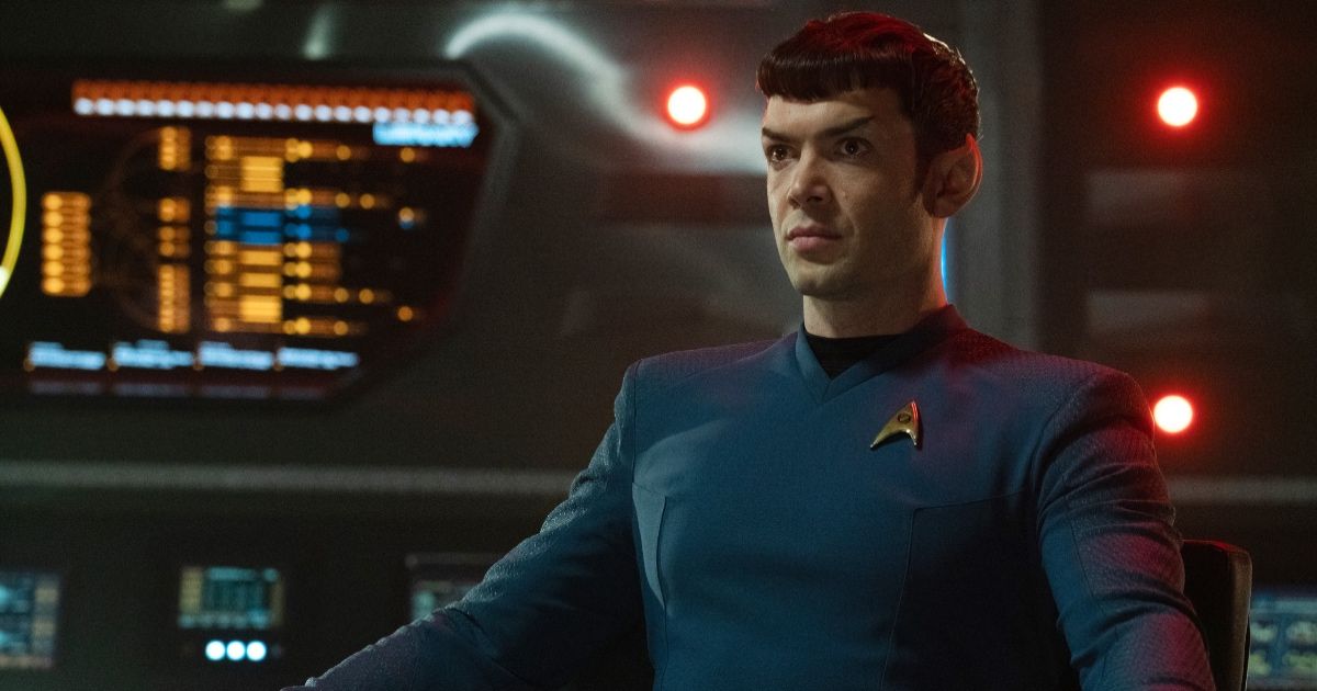 Star Trek Strange New Worlds with Ethan Peck as Spock