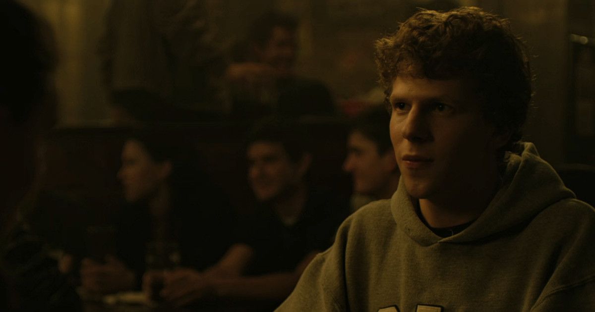 Jesse Eisenberg em A Rede Social