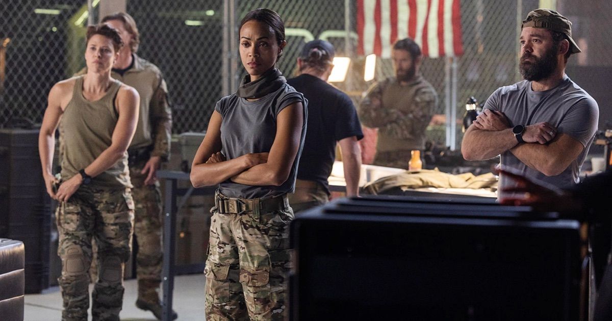 Saldana in Special Ops Lioness