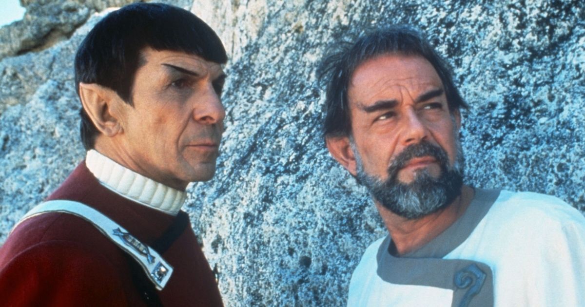 Spock and Sybok in Star Trek V: The Final Frontier