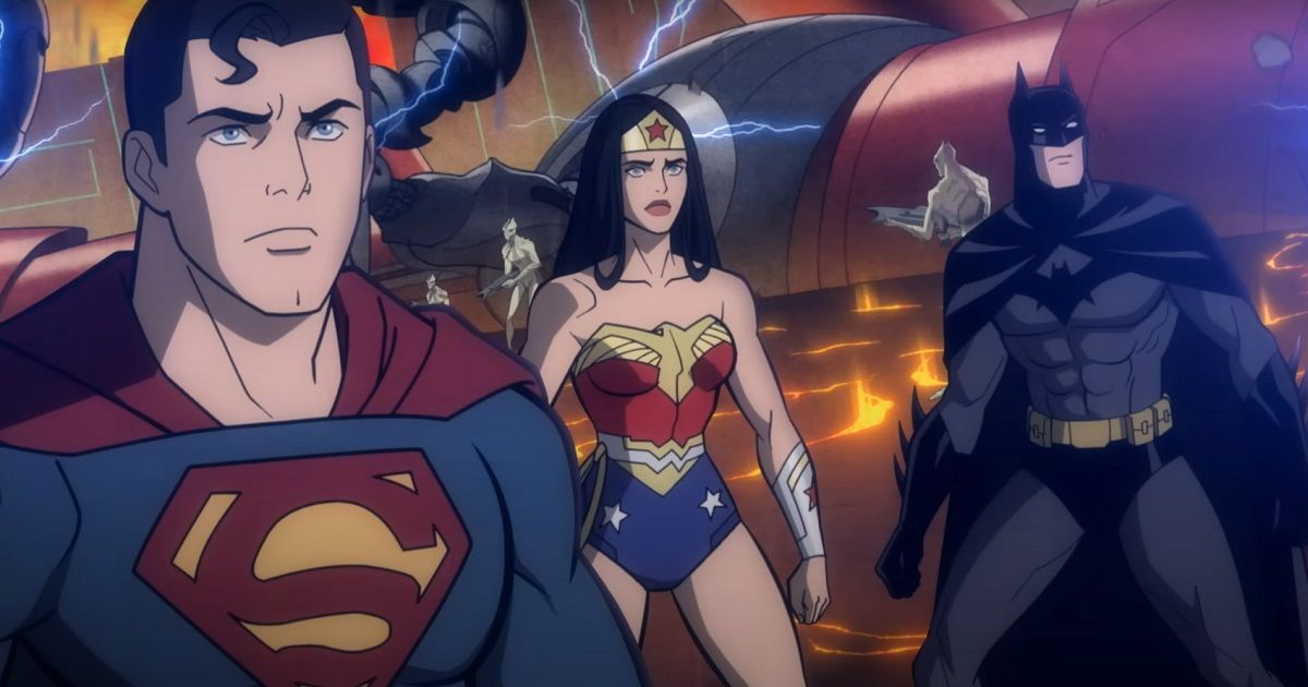 Superman, Batman Wonder Woman Get Violent in R-Rated Justice League: Warworld Trailer