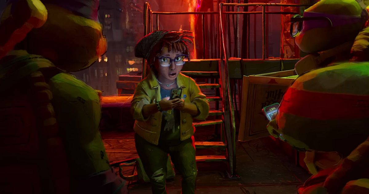 April O'Neil in TMNT Mutant Mayhem